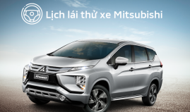 Lịch trưng bày và lái thử xe Mitsubishi tháng 09/2020