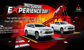 SỰ KIỆN “MITSUBISHI EXPERIENCE DAY – NGÀY HỘI TRẢI NGHIỆM CHẤT MITSUBISHI” TẠI TP.HCM TỪ NGÀY 10 -11/04/2021
